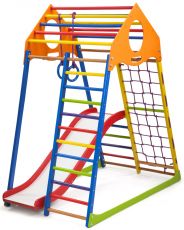 Детский спортивный комплекс SportBaby KindWood Color Plus 1